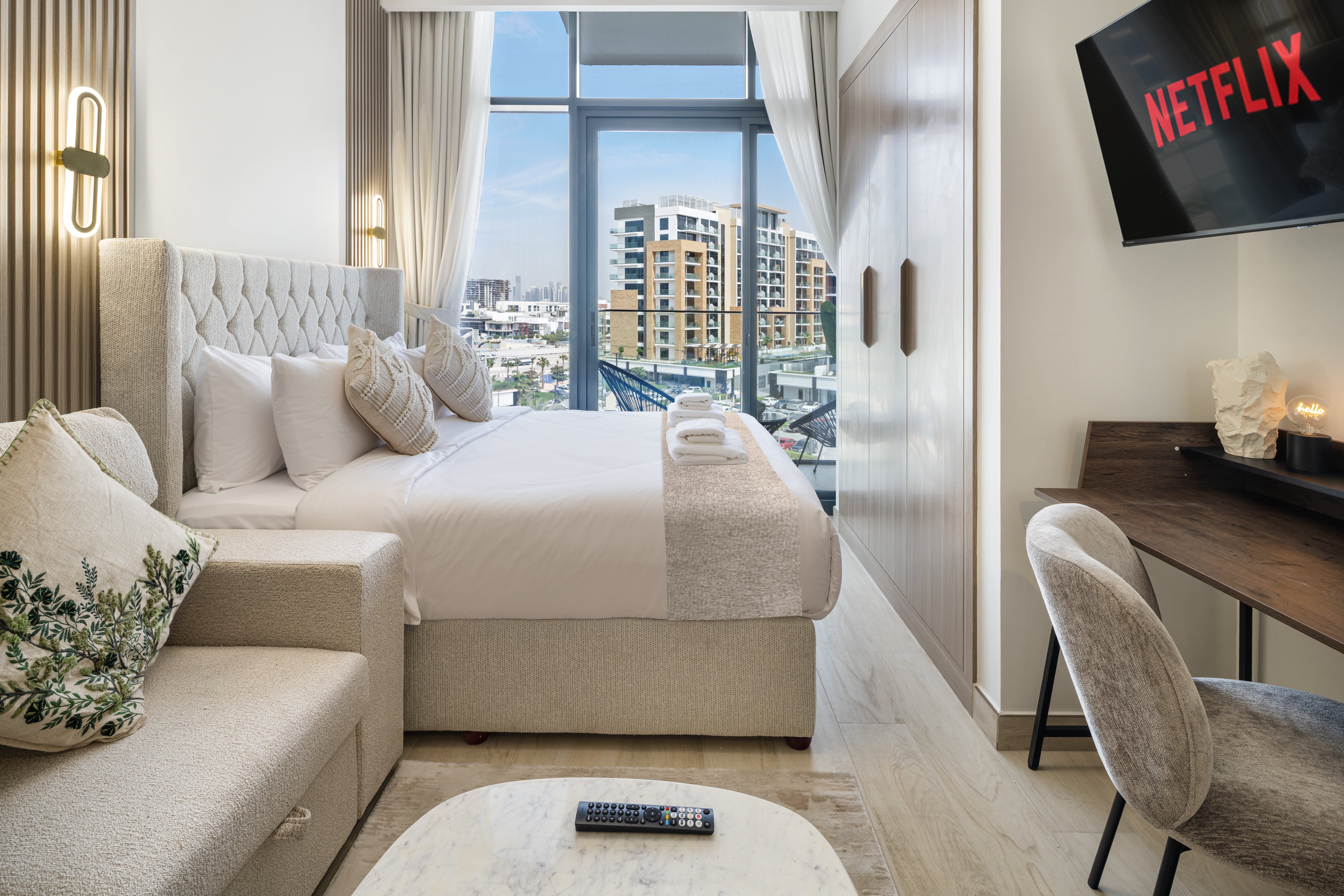 Modern Meydan Studio • Near Dubai Mall & Downtown – الصورة 2
