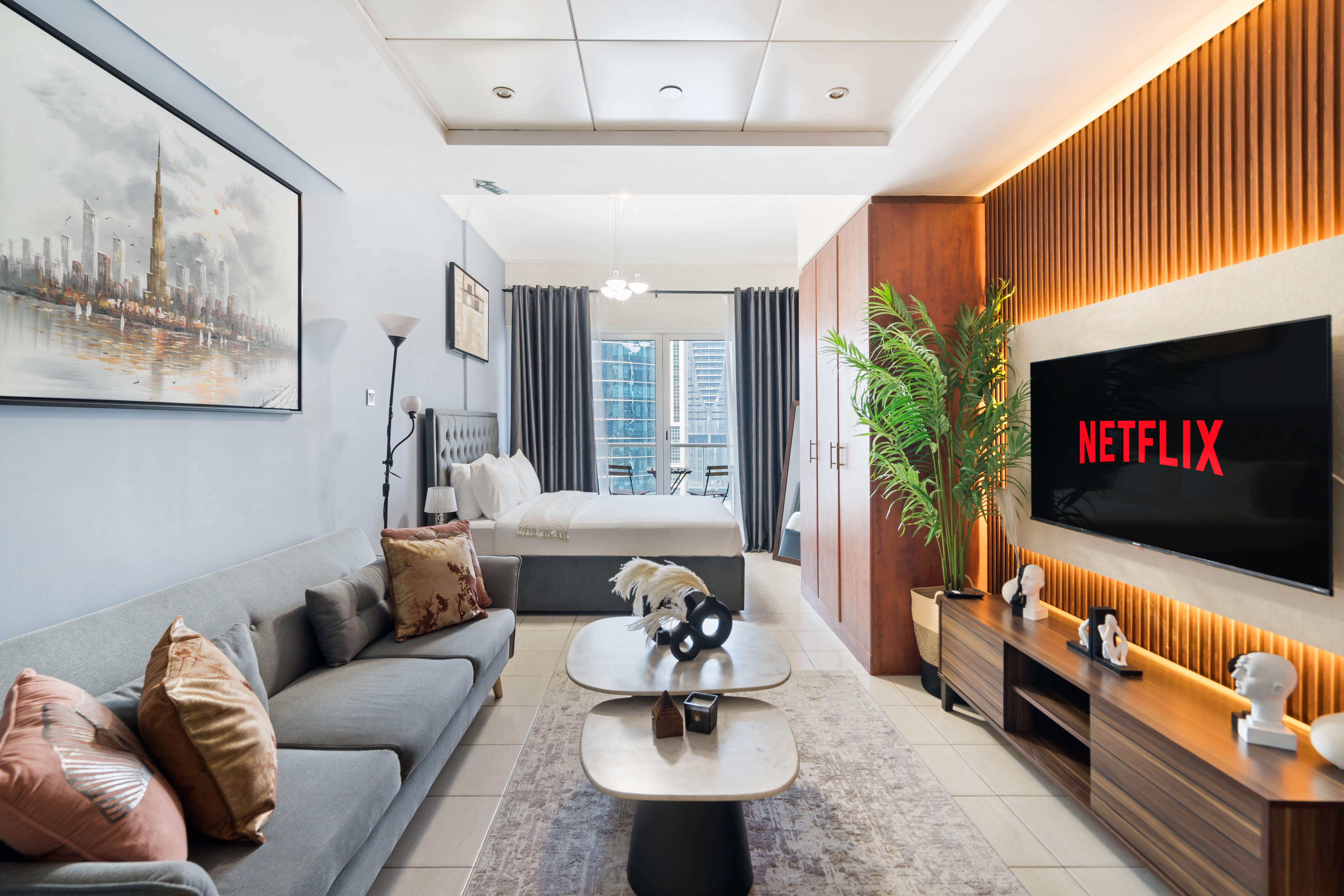 Modern JLT Studio • Lake View |  5min Metro+Marina – photo 2