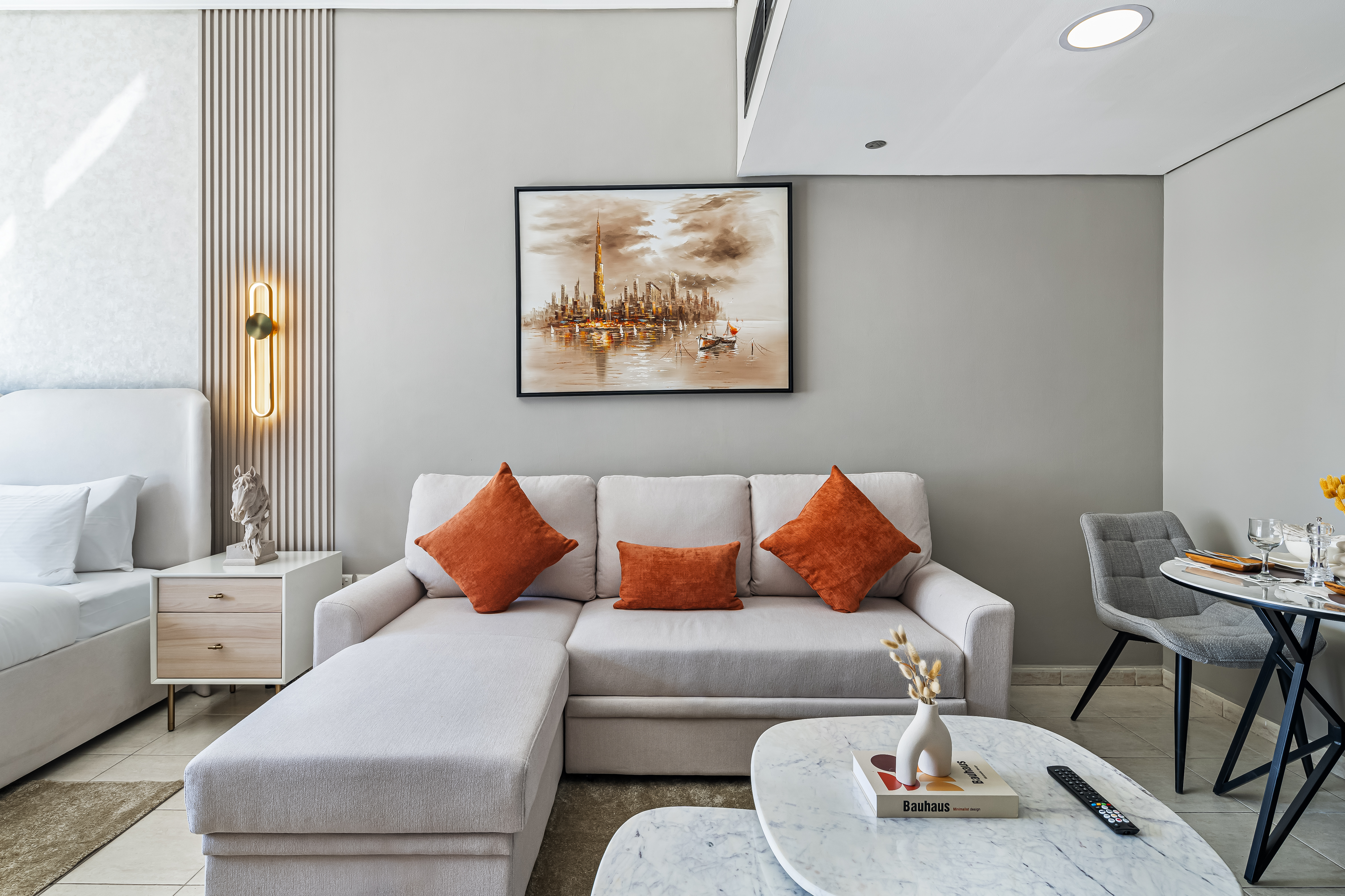 Stylish JLT Studio • Lakeview | Metro Front+Marina – photo 5