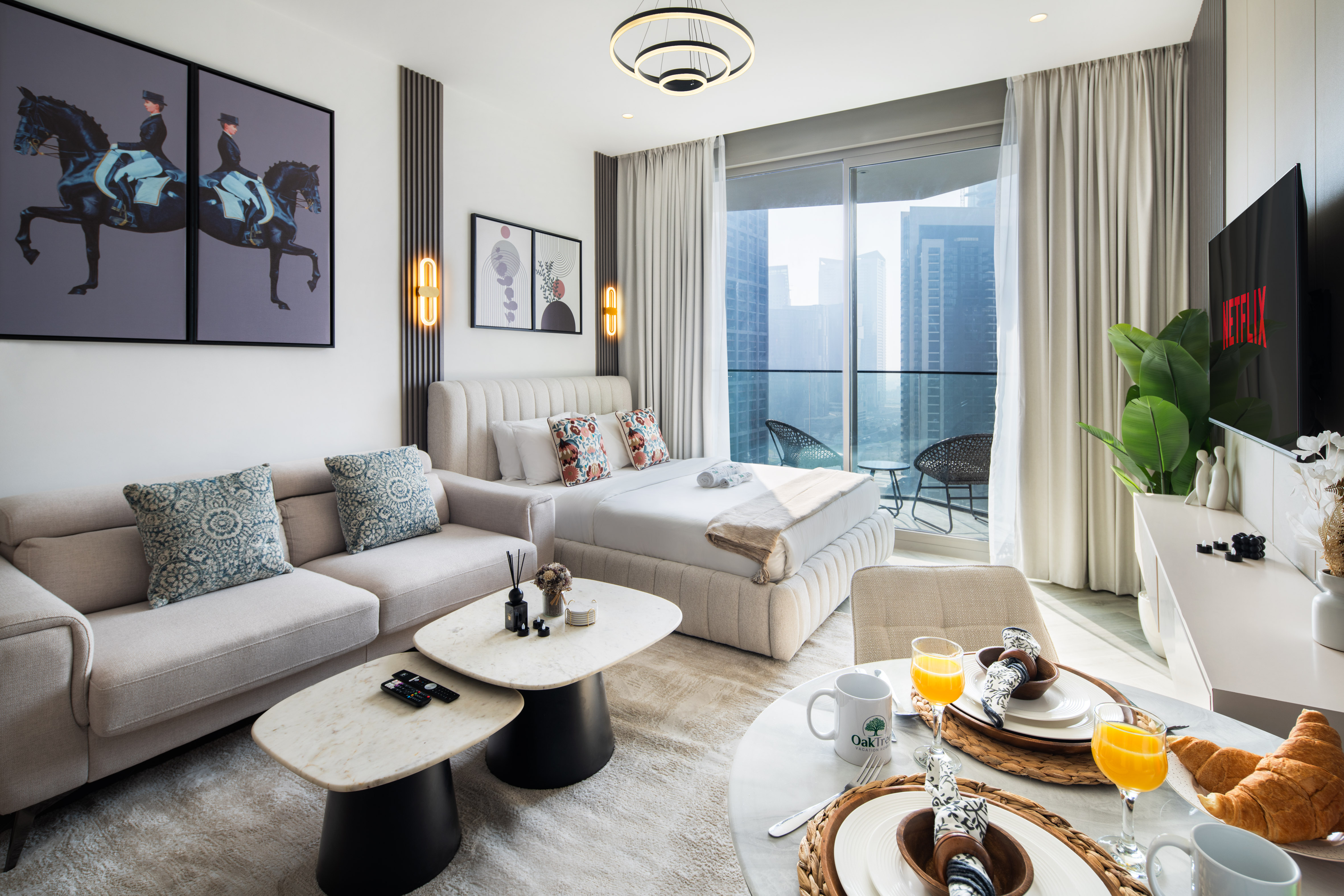 Premium Business Bay Studio | Burj Khalifa View – photo 2
