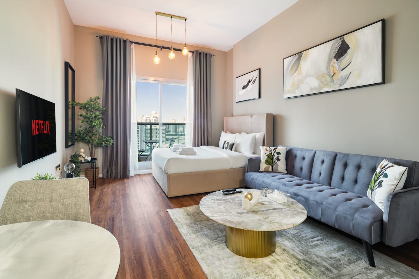 Studio Solis | Bright + Lake View | Sports City – photo 2